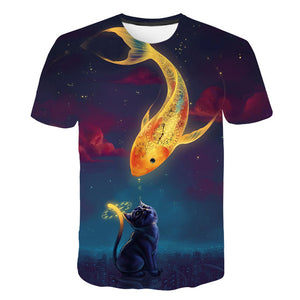T-shirt The Happiest Fish