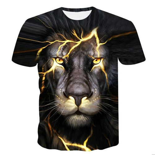 3D T-shirt Animal Lion
