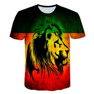 3D T-shirt Animal Lion