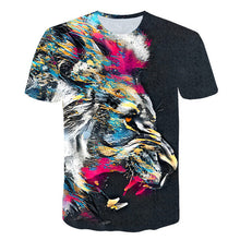 Load image into Gallery viewer, 3D T-shirt Animal Lion