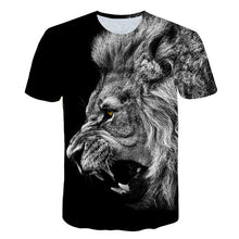 Load image into Gallery viewer, 3D T-shirt Animal Lion