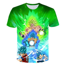 Load image into Gallery viewer, Dragon Ball Z Men's Summer T-shirts
