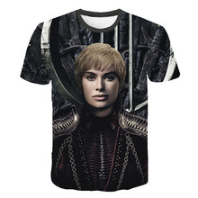 Load image into Gallery viewer, Cersei Lannister Game Of Thrones Tees House Of Stark T Shirt