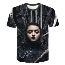 Load image into Gallery viewer, Game of Thrones 8 3D Printed T Shirts