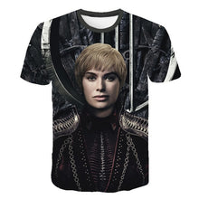 Load image into Gallery viewer, Game of Thrones 8 3D Printed T Shirts