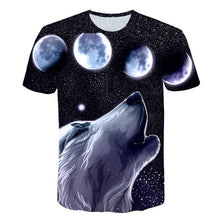 Load image into Gallery viewer, T-shirts Fashion Wolf