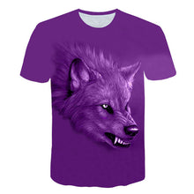 Load image into Gallery viewer, T-shirts Fashion Wolf