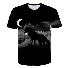 Load image into Gallery viewer, T-shirts Fashion Wolf