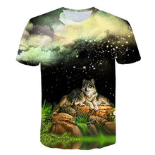 Load image into Gallery viewer, T-shirts Fashion Wolf