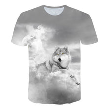 Load image into Gallery viewer, T-shirts Fashion Wolf