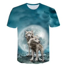 Load image into Gallery viewer, T-shirts Fashion Wolf