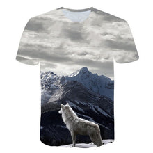 Load image into Gallery viewer, T-shirts Fashion Wolf