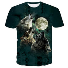 Load image into Gallery viewer, T-shirts Fashion Wolf